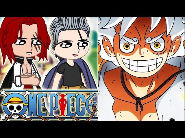  One Piece Red Haired Pirates react to Luffy/Gear 5 | Gacha Club | One piece react 