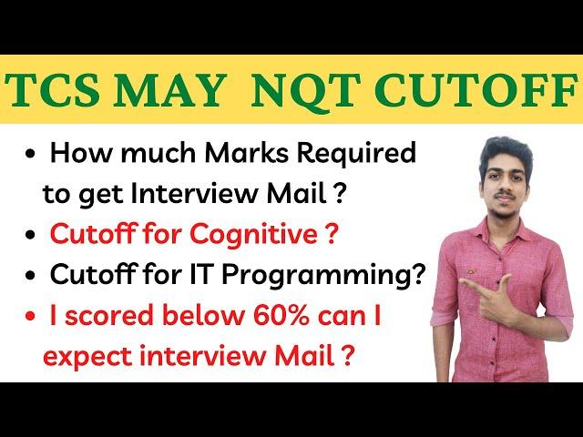 What is Cutoff for TCS NQT 2021| Cutoff for TCS MAY NQT 2021| TCS MAY NQT Cutoff 2021|TCS NQT Cutoff