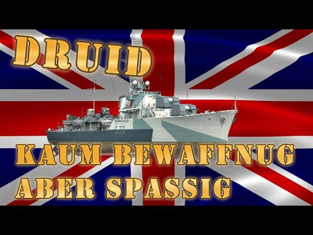 World of Warships Legends - DRUID - Tier 8 - Der Sonderling [deutsch/ gameplay]