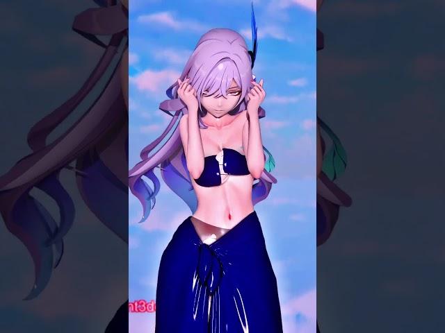 【Genshin Impact MMD / 4k 60p】 Skirk 【再会の誓い】 shorts