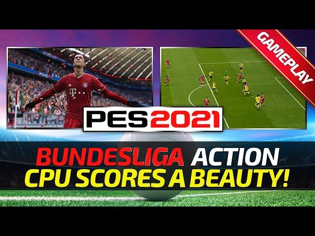 [TTB] PES 2021 Manual Gameplay - Bundesliga Action - Lewandowski Scores an Absolute Peach!