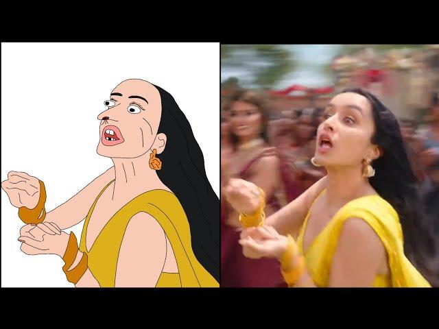 Show Me The Thumka Song Drawing Meme | Tu Jhoothi Main Makkaar