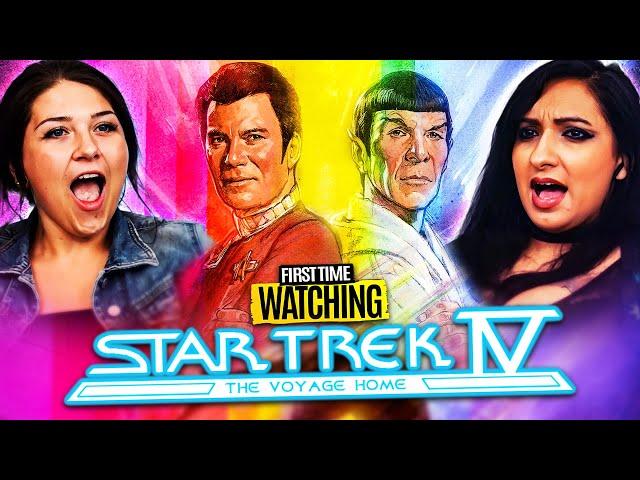 STAR TREK 4 : THE VOYAGE HOME * MOVIE REACTION and COMMENTARY | First Time Watching (1986)