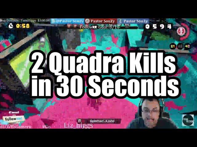 2 Quadra Kills in 30 seconds - Pastor SouZy