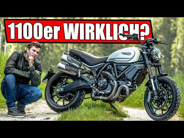 DUCATI 1100 SCRAMBLER  MOTORRAD TEST 2021+ GPS MESSUNG