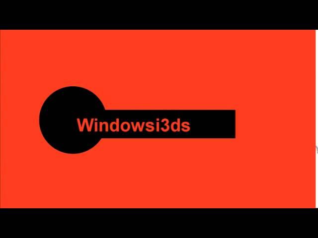 Windowsi3DS Intro July 2014 Released 29/04/2014