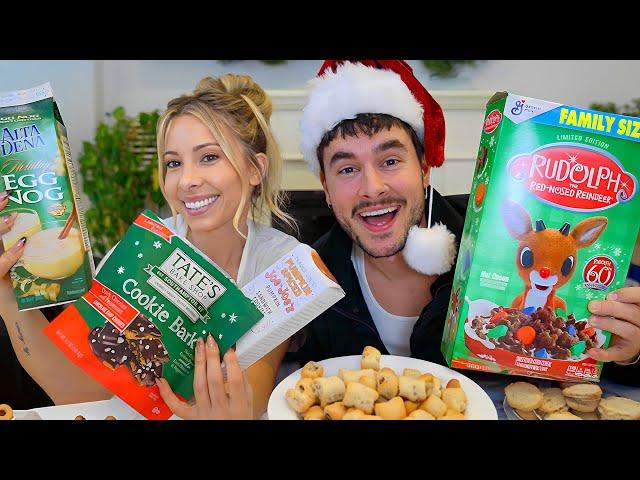 TRYING GROSS CHRISTMAS SNACKS