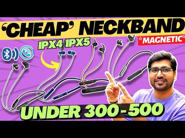 Best Neckband Under 500/Best Bluetooth Earphones Under 500 In 2024...