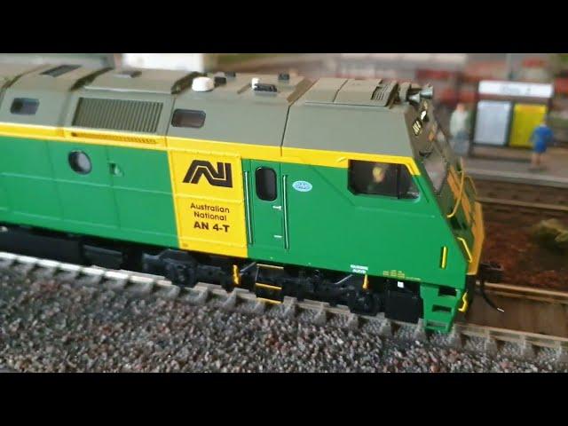 Auscision H0 AM10630 Australian National AN Class AN4 Diesel Digital DCC Sound mit ESU LokSound 4.0