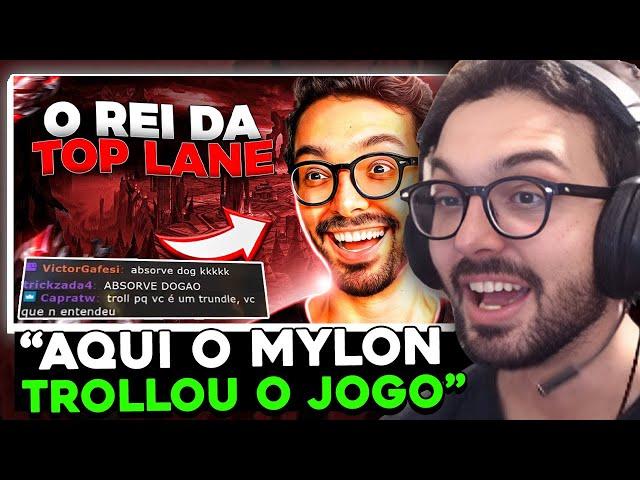 COMO O MYLON JOGA LEAGUE OF LEGENDS - MYLON REACT