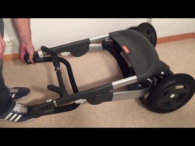 How to Fold the Stokke Trailz as Small as Possible