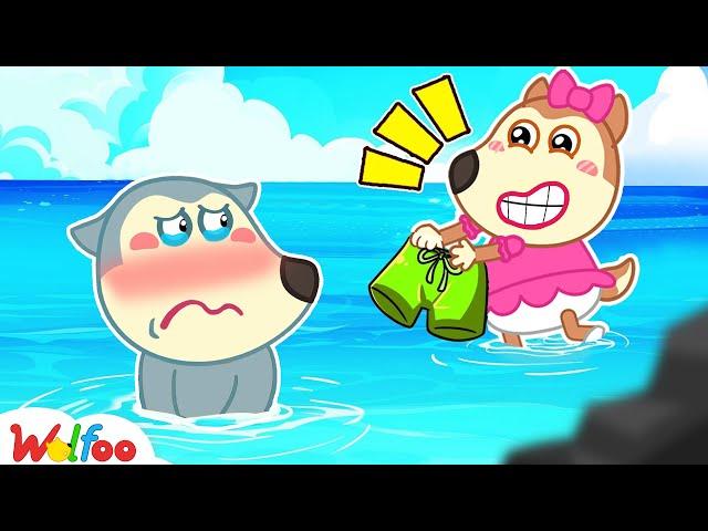 Wolfoo's Clothes Are Gone! Lucy, Don't Tease Wolfoo | Funny Stories for Kids | Wolfoo Family