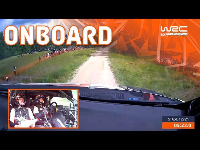 FULL ONBOARD - SS12 Rovanperä/Halttunen | WRC Rally Estonia 2023