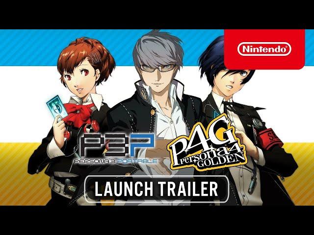 Persona 3 Portable & Persona 4 Golden - Available Now (Nintendo Switch)