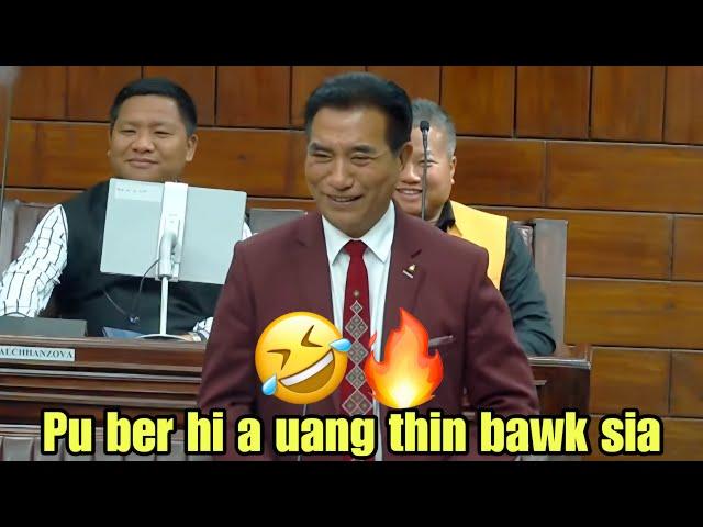 CM Pu Lalduhoma'n State University din chungchang a sawi naah MNF a kap zeuh(Jaz Hmar React)