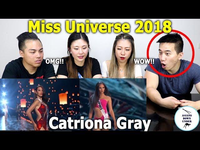 Miss Universe 2018 - Catriona Gray Philippines Highlights | Reaction - Asians Down Under