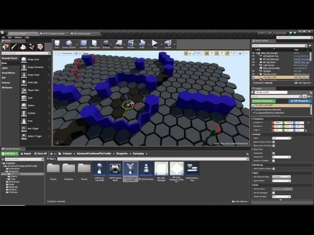 [Old] UE4 - Advanced Turn Based Tile Toolkit Tutorial - 5 - Blueprints