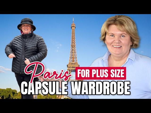 November Paris Travel Capsule Wardrobe: Plus-Size Fashion for Women Over 50! ️