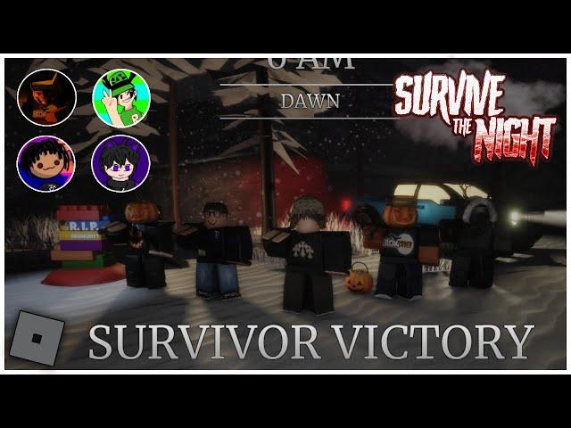 Roblox Survive The Night - Youtuber Lobby (Pumpkin, ToxAura, & more)