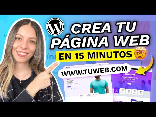 COMO HACER UNA PAGINA WEB EN WORDPRESS 2024 