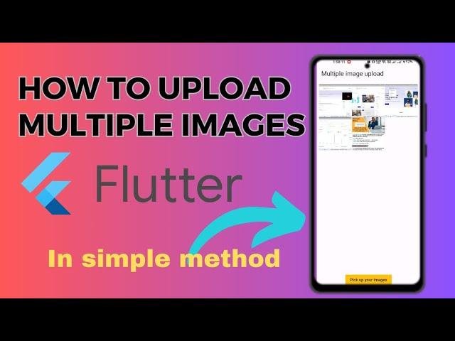 How to Easily Upload Multiple Images in flutter (2023) #flutter #upload #images #coding #programming