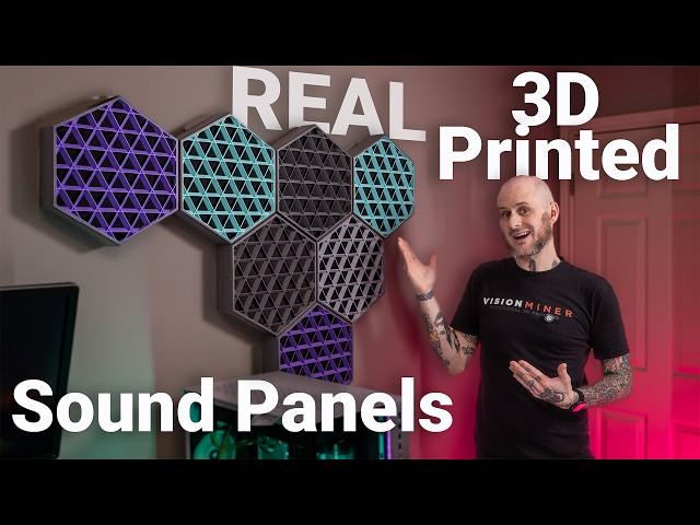 3D Printing Sound Panels That Actually Work!