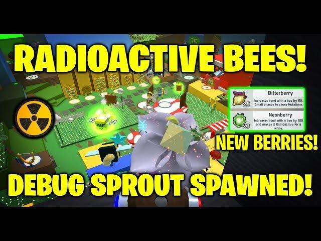 RADIOACTIVE BEES! New Berries! - Bee Swarm Simulator