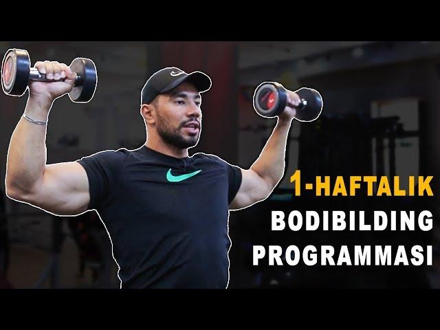 Вir haftalik bodibilding programmasi - Dilshod Niyazov (Gektor)