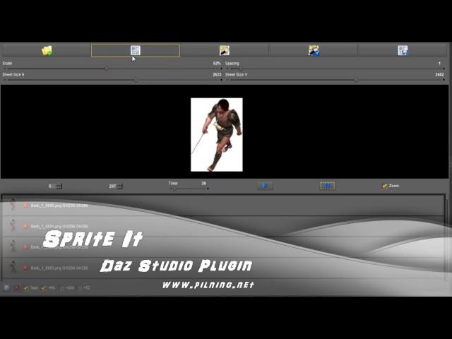 SpriteIt Daz Studio Plugin