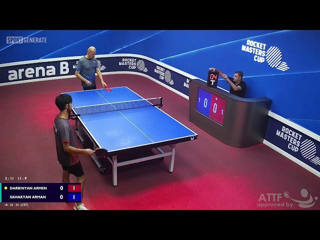 Table Tennis | A.Darbinyan - A.Sahakyan | 07.11.2024 18։15 (CET) | RMC.SP2 22800291