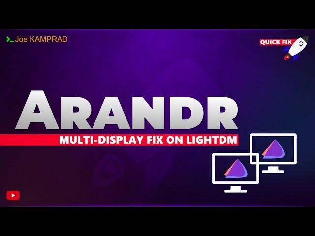 fix display setup on multi-display for LightDM