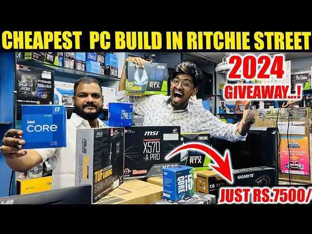 Budget PC Build For Just ₹7500/- | Ritchie Street Chennai | UPGRADING OUR OWN PC