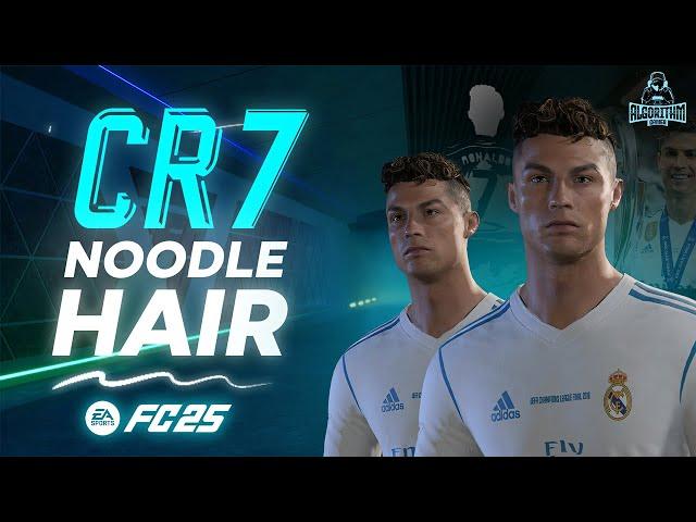 Cristiano Ronaldo Noodle Hair Face Mod For FC 25 (FREE) + Tutorial | TU3