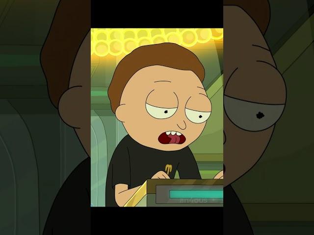 Злой Морти взорвал центральную конечную кривую  #shorts #сериалы #rickandmorty