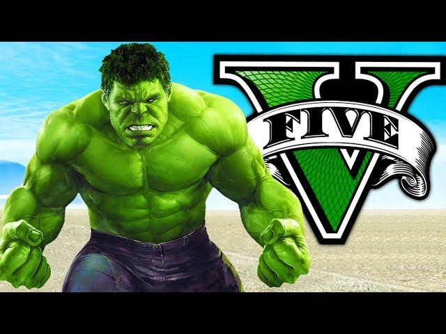 Soy HULK en GTA 5! Grand Theft Auto V - GTA V Mods