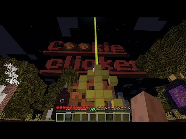 Minecraft map cookie clicker Live