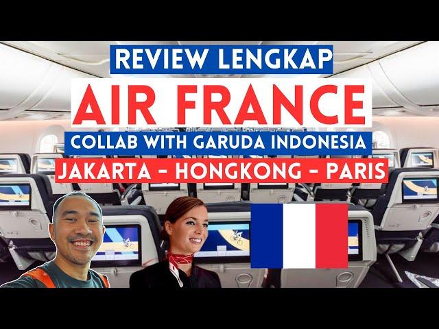 REVIEW PESAWAT AIR FRANCE KELAS EKONOMI A350-900 AF185