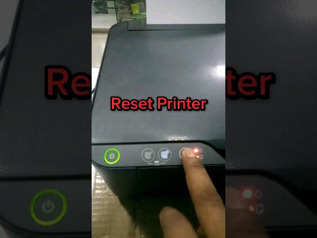 How to Fix Epson L3210 L3110 Printer Red light  Blinking|Reset#Shorts#shortsvideo2023