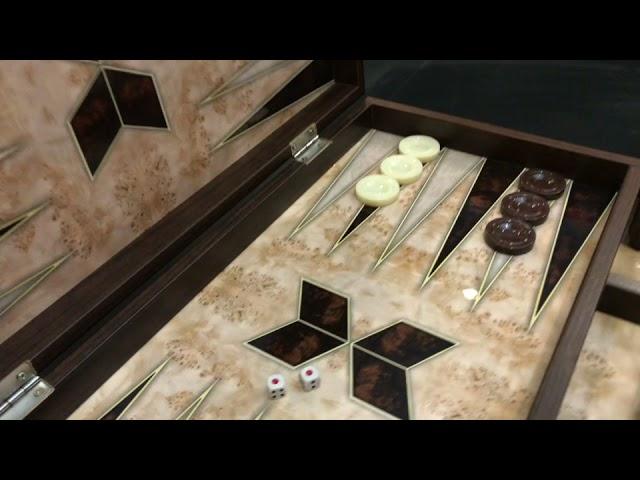 Нарды c баром "Геометрия" YG61001 Backgammon, checkers, chess, board games. LawNard