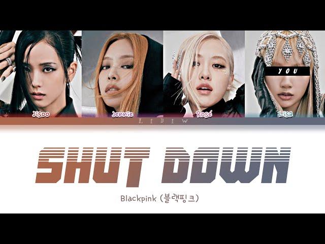 Blackpink || Shut Down but you are Lisa (Color Coded Lyrics Karaoke)