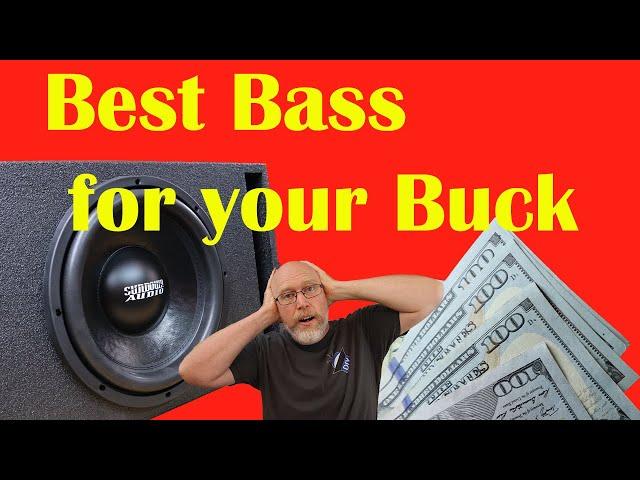 Great Bass on any Budget! 4 Car Audio Bass Builds