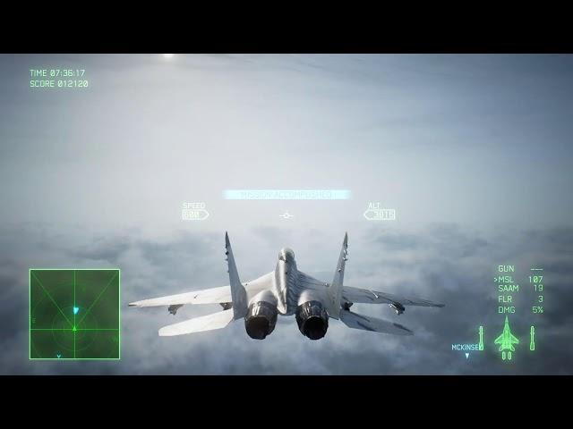 Ace Combat 7 | All Missions played with the MiG-35D Super Fulcrum Part 1 (PS4 Pro)