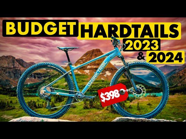 TOP 10 BEST BUDGET HARDTAIL MOUNTAIN BIKES IN 2024