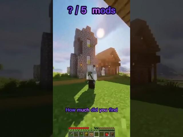 which mods are these #minecraft #minecraftmods #shorts