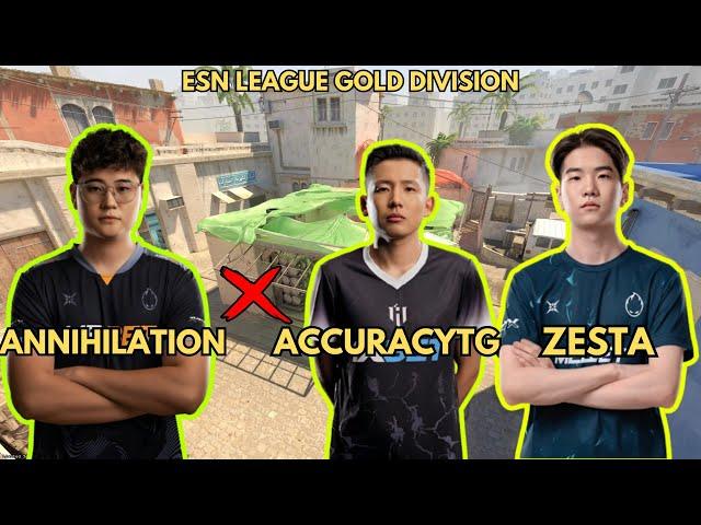 ANNIHILATION POV vs AccuracyTG, Zesta (26/8/19) CS2 ESN LEAGUE - GOLD DIVISION