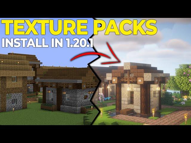 How To Download & Install Texture Packs in Minecraft 1.20.1 (PC)