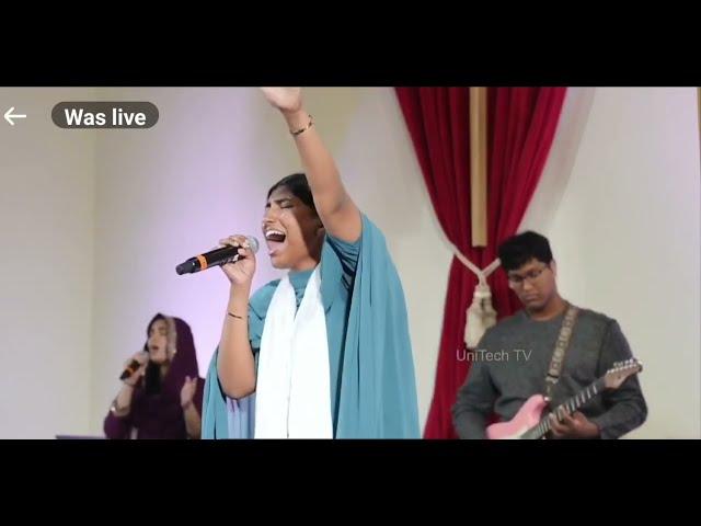 "O Praise the Name...." Emiley is leading the Worship at India Christian Assembly New York (Aug 25)