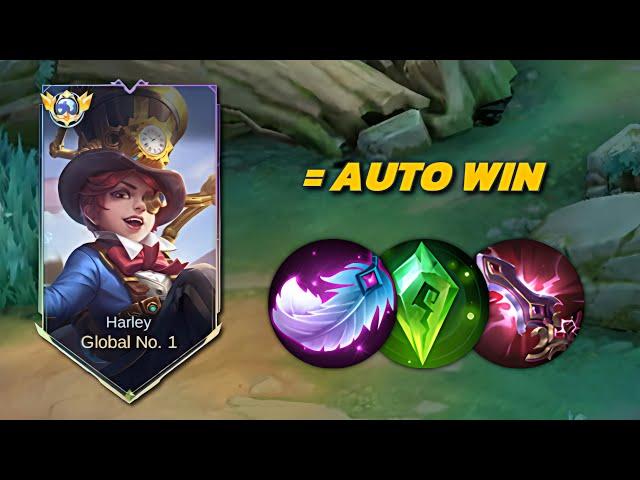 100% AUTO WIN!! HYPER HARLEY NEW FULL DAMAGE BUILD FOR SOLO RANK PLAYER 2024harley best build 2024