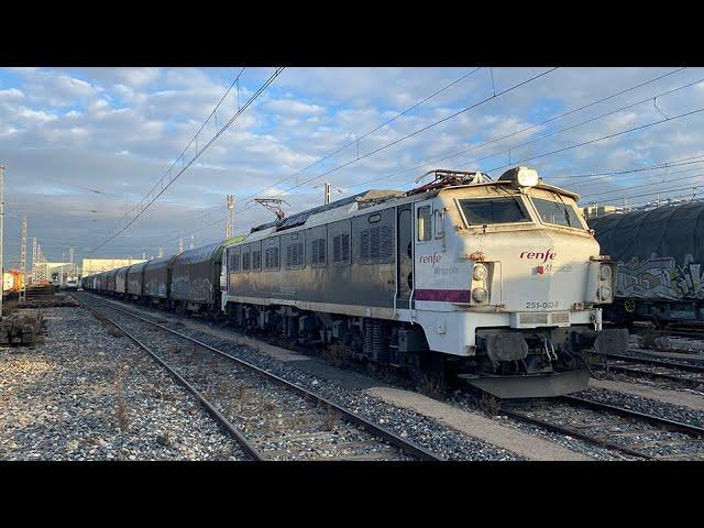 Renfe 251 Mitsubishi Electric cabview Madrid-Valladolid 4K