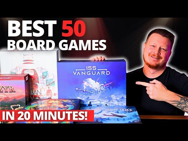 Top 50 Board Games of All Time: Ultimate Countdown in 20 Minutes!